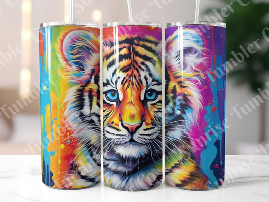 Tiger Variety Part 2 - 20oz and 30oz Tumblers (Glow In The Dark Green And Blue Available)