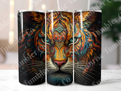 Tiger Variety Part 1 - 20oz and 30oz Tumblers (Glow In The Dark Green And Blue Available)