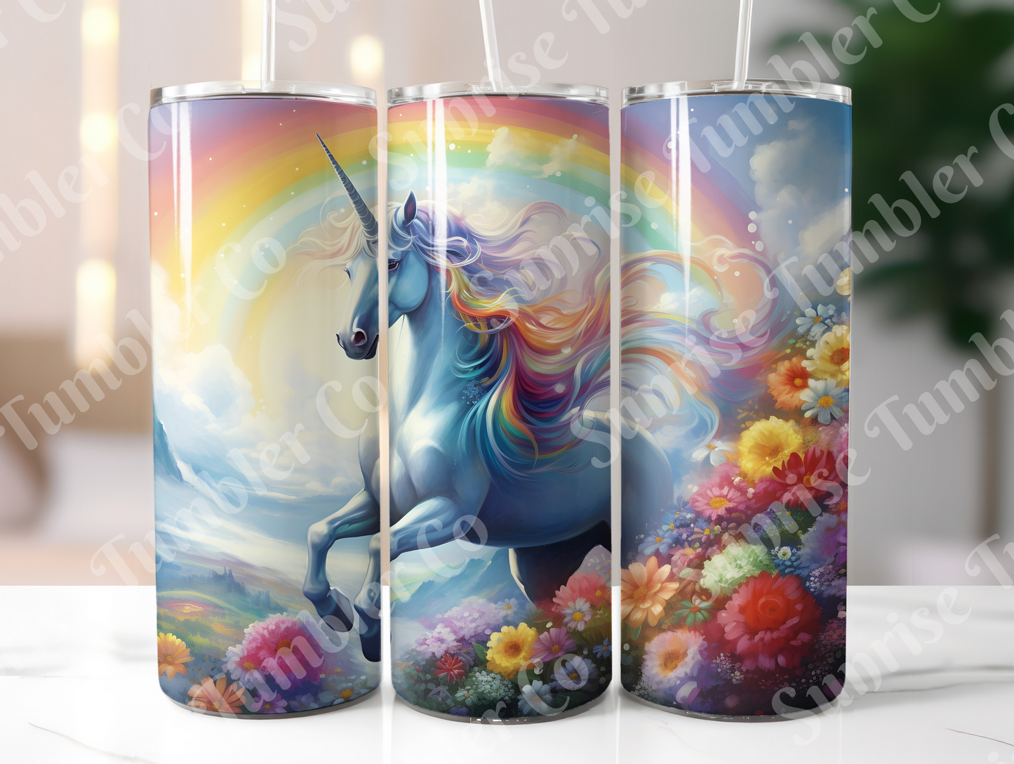 Unicorn Variety Part 1 - 20oz and 30oz Tumblers (Glow In The Dark Green And Blue Available)