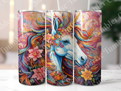 Unicorn Variety Part 1 - 20oz and 30oz Tumblers (Glow In The Dark Green And Blue Available)