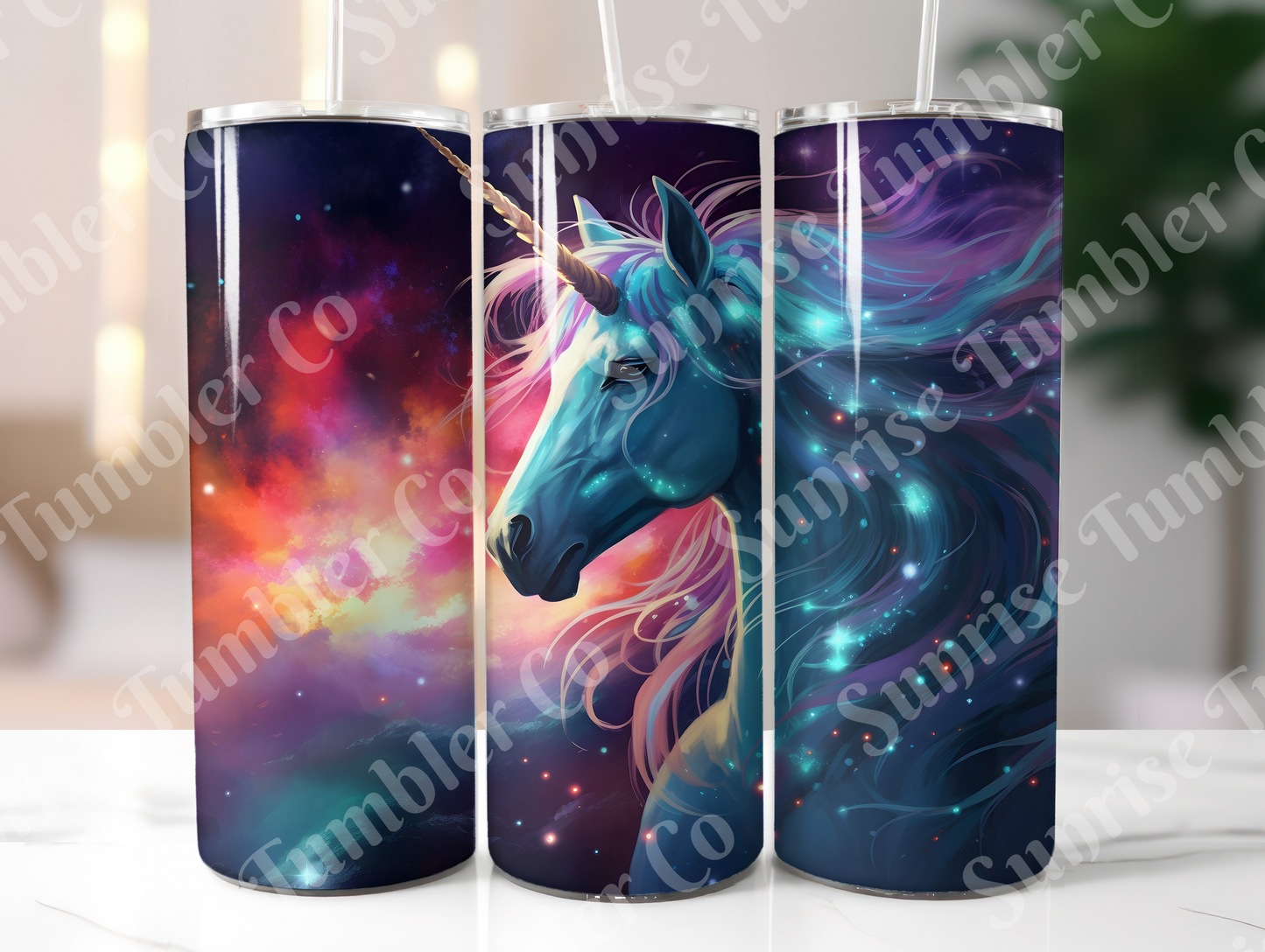 Unicorn Variety Part 1 - 20oz and 30oz Tumblers (Glow In The Dark Green And Blue Available)