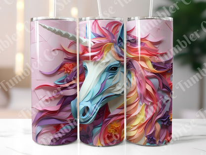 Unicorn Variety Part 1 - 20oz and 30oz Tumblers (Glow In The Dark Green And Blue Available)