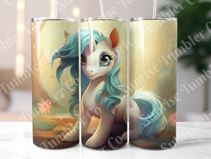 Unicorn Variety Part 1 - 20oz and 30oz Tumblers (Glow In The Dark Green And Blue Available)