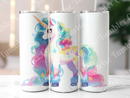 Unicorn Variety Part 1 - 20oz and 30oz Tumblers (Glow In The Dark Green And Blue Available)