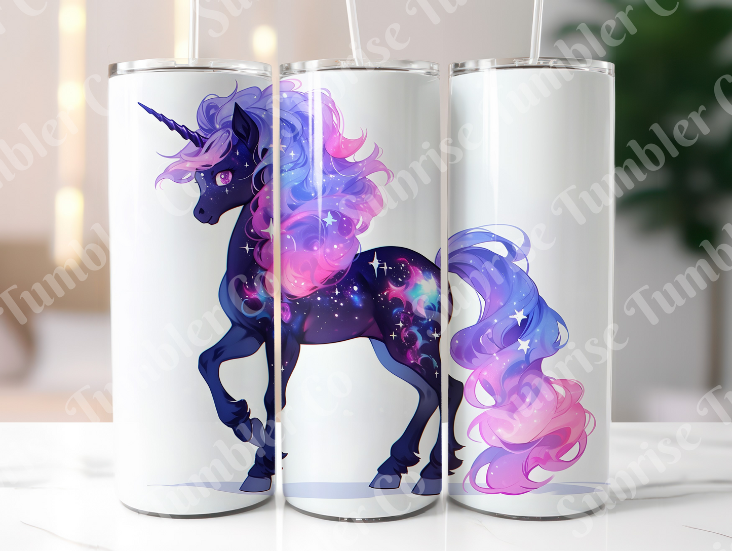 Unicorn Variety Part 1 - 20oz and 30oz Tumblers (Glow In The Dark Green And Blue Available)