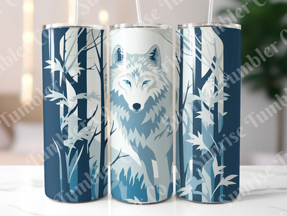 Wolf Variety Part 1 - 20oz and 30oz Tumblers (Glow In The Dark Green And Blue Available)