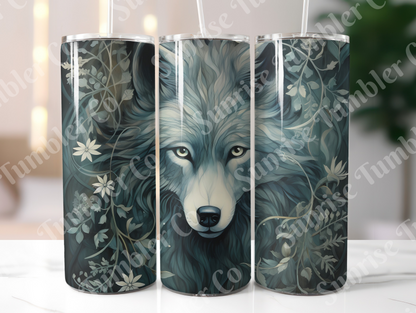 Wolf Variety Part 1 - 20oz and 30oz Tumblers (Glow In The Dark Green And Blue Available)