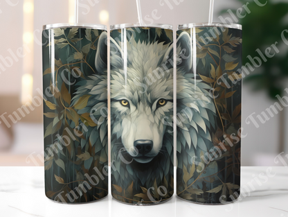 Wolf Variety Part 1 - 20oz and 30oz Tumblers (Glow In The Dark Green And Blue Available)