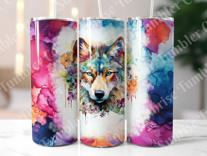 Wolf Variety Part 1 - 20oz and 30oz Tumblers (Glow In The Dark Green And Blue Available)