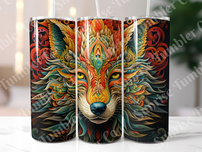 Wolf Variety Part 1 - 20oz and 30oz Tumblers (Glow In The Dark Green And Blue Available)