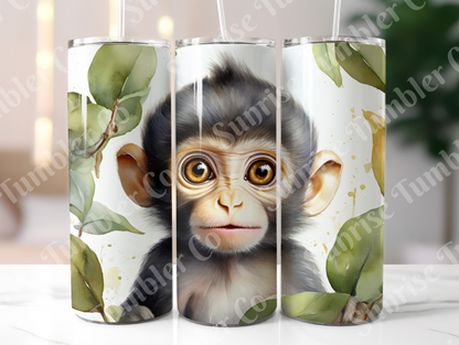 Monkey Variety - 20oz and 30oz Tumblers (Glow In The Dark Green And Blue Available)