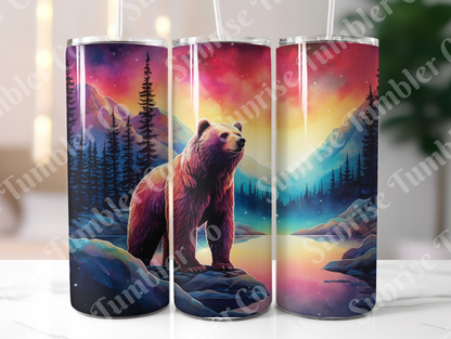 Bear Variety - 20oz and 30oz Tumblers (Glow In The Dark Green And Blue Available)