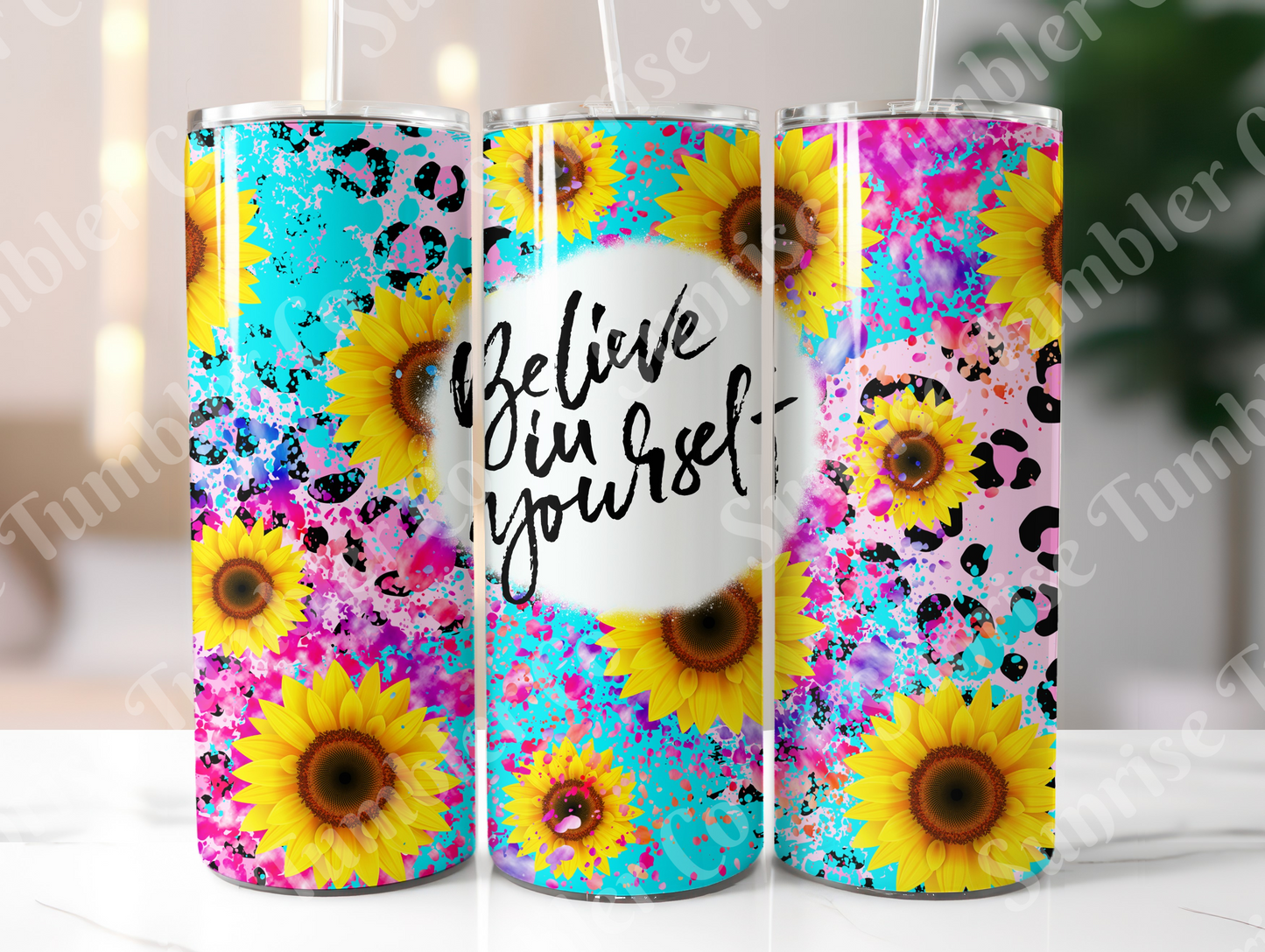 Positive and Inspirational Sayings Variety Part 3 - 20 oz and 30 oz Tumblers (Glow In The Dark Options Available)
