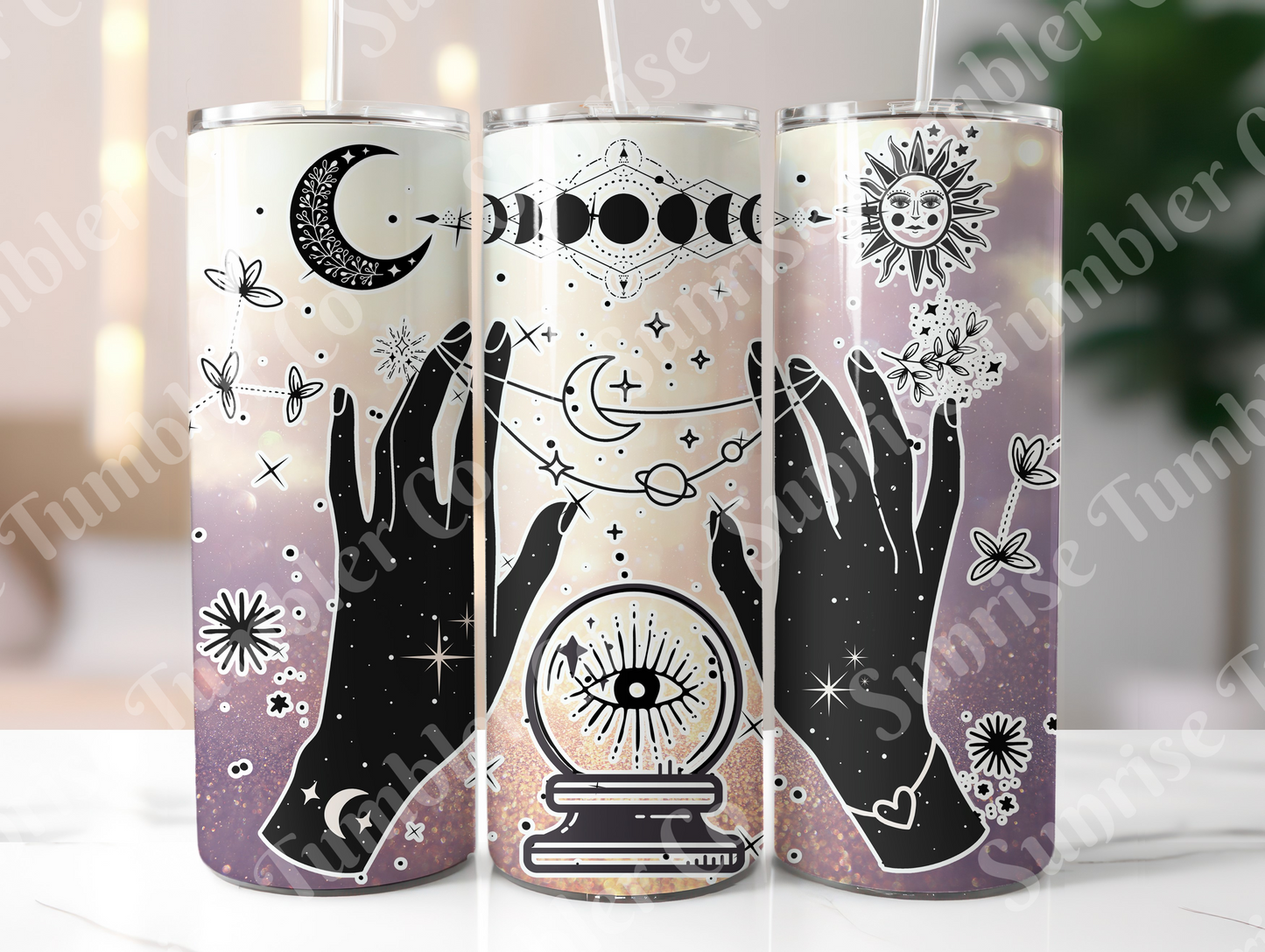 Celestial Variety - 20 oz and 30 oz Tumblers (Glow In The Dark Option Available)