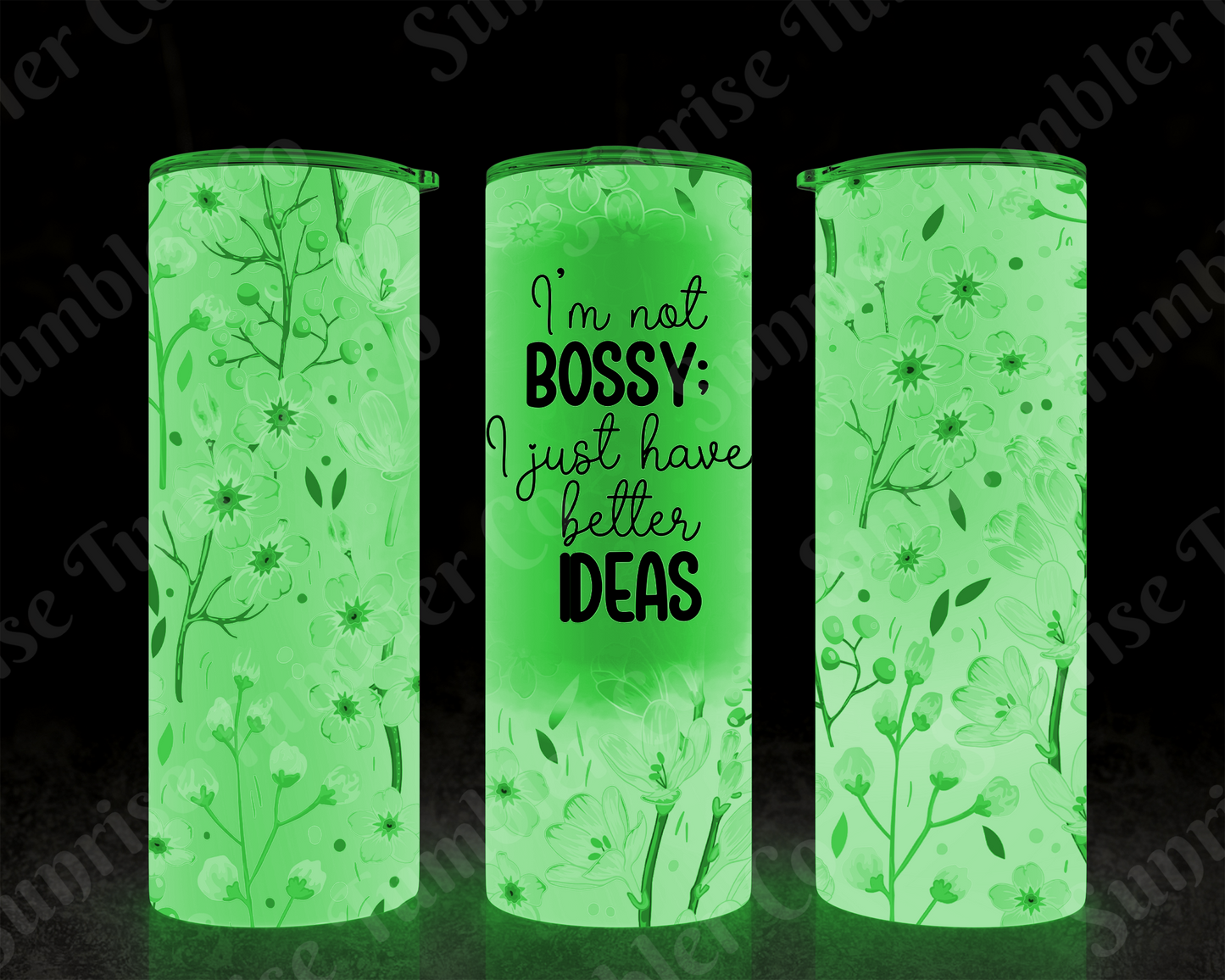 Sarcastic Sayings Variety Part 1 - 20oz or 30 oz Tumblers (Glow in The Dark Option Available)