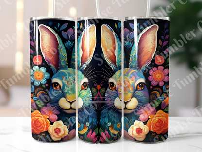 Rabbit and Bunny Variety - 20 oz and 30 oz Tumbler (Glow In The Dark Option Available)