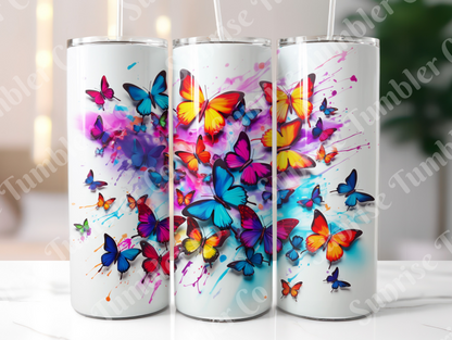 Butterflies Variety Part 2 - 20 oz and 30 oz Tumblers (Glow In The Dark Available)