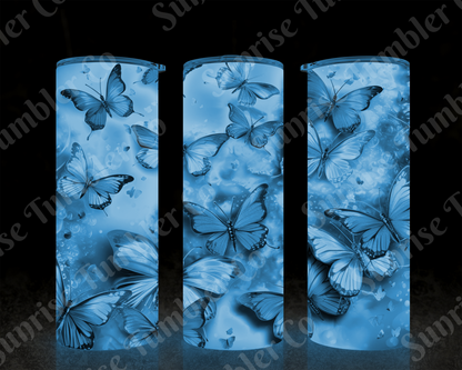 Butterflies Variety Part 2 - 20 oz and 30 oz Tumblers (Glow In The Dark Available)