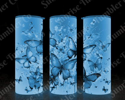 Butterflies Variety Part 2 - 20 oz and 30 oz Tumblers (Glow In The Dark Available)