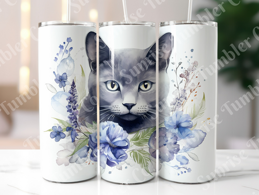 Cat Lovers Variety Part 2 - 20oz and 30oz Tumblers (Glow In The Dark Green And Blue Available)