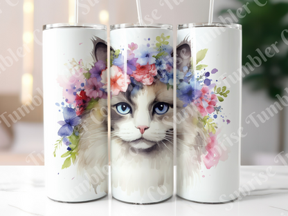 Cat Lovers Variety Part 1 - 20oz and 30oz Tumblers (Glow In The Dark Green And Blue Available)