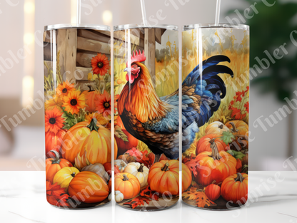 Chicken Variety Part 1 - 20oz and 30oz Tumblers (Glow In The Dark Green And Blue Available)
