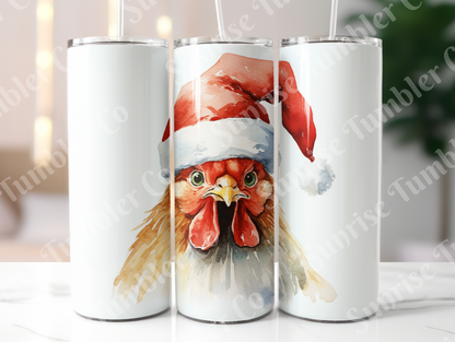 Chicken Variety Part 1 - 20oz and 30oz Tumblers (Glow In The Dark Green And Blue Available)