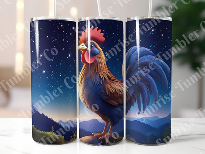 Chicken Variety Part 1 - 20oz and 30oz Tumblers (Glow In The Dark Green And Blue Available)