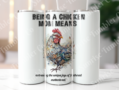 Chicken Variety Part 2 - 20oz and 30oz Tumblers (Glow In The Dark Green And Blue Available)