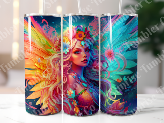 Fairy & Enchantress Variety Part 1 - 20oz and 30oz Tumblers (Glow In The Dark Green And Blue Available)