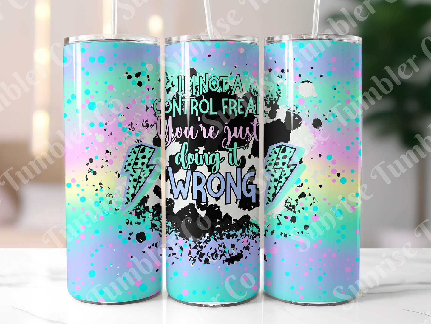 Sarcastic Sayings Variety Part 1 - 20oz or 30 oz Tumblers (Glow in The Dark Option Available)