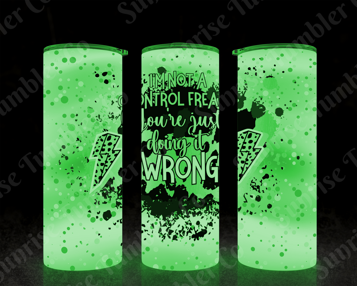 Sarcastic Sayings Variety Part 1 - 20oz or 30 oz Tumblers (Glow in The Dark Option Available)