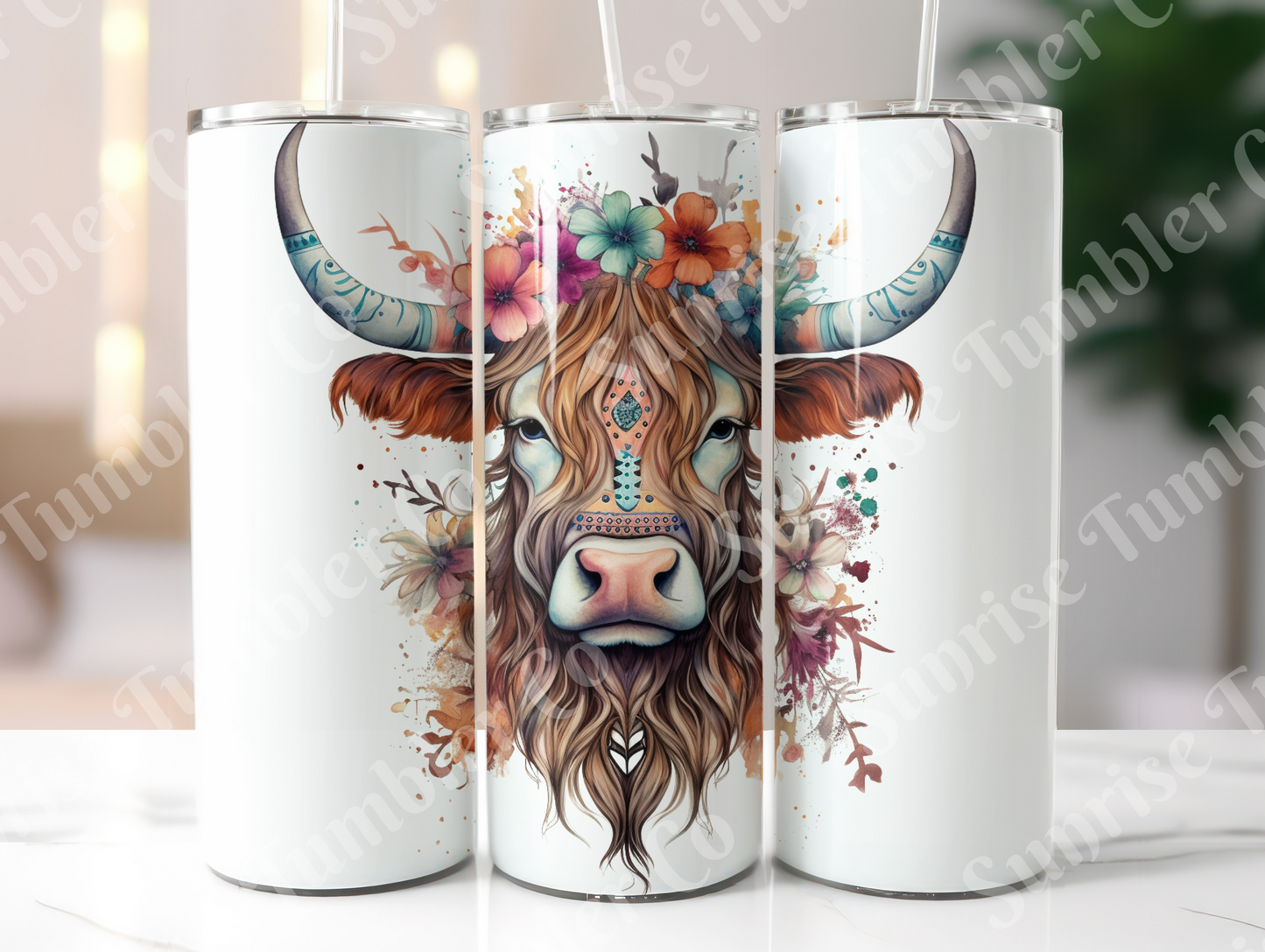 Cow Variety Part 2 - 20oz and 30oz Tumblers (Glow In The Dark Green And Blue Available)