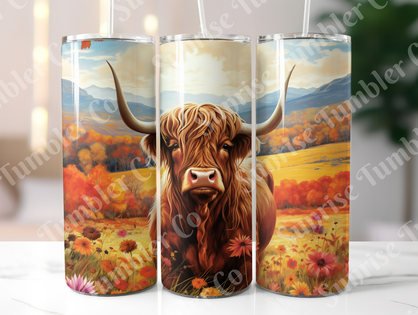 Cow Variety Part 2 - 20oz and 30oz Tumblers (Glow In The Dark Green And Blue Available)