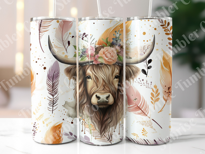 Cow Variety Part 3 - 20oz and 30oz Tumblers (Glow In The Dark Green And Blue Available)