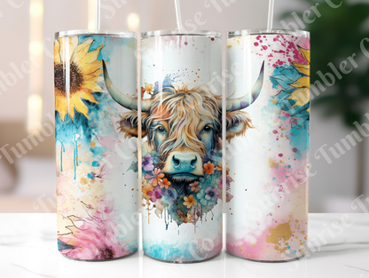 Cow Variety Part 3 - 20oz and 30oz Tumblers (Glow In The Dark Green And Blue Available)