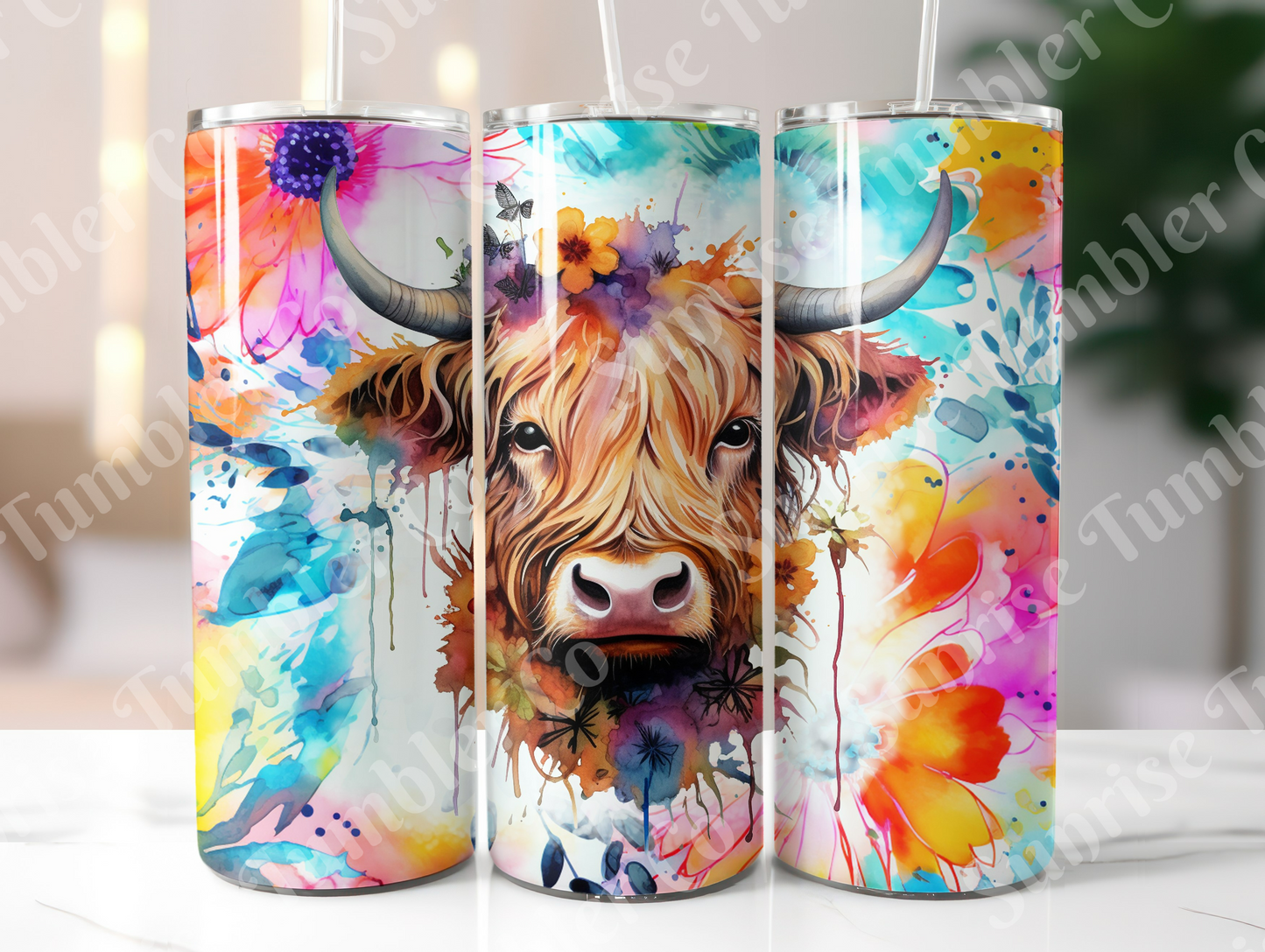 Cow Variety Part 3 - 20oz and 30oz Tumblers (Glow In The Dark Green And Blue Available)