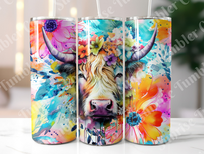 Cow Variety Part 3 - 20oz and 30oz Tumblers (Glow In The Dark Green And Blue Available)