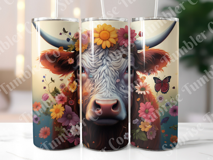 Cow Variety Part 1 - 20oz and 30oz Tumblers (Glow In The Dark Green And Blue Available)