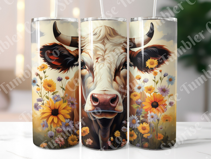 Cow Variety Part 1 - 20oz and 30oz Tumblers (Glow In The Dark Green And Blue Available)
