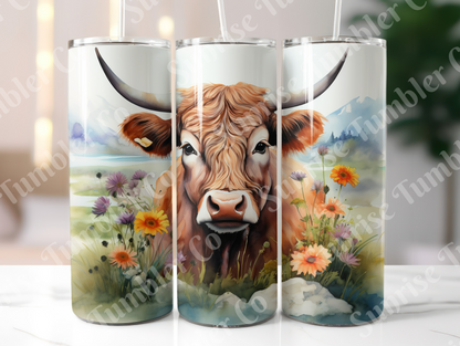 Cow Variety Part 1 - 20oz and 30oz Tumblers (Glow In The Dark Green And Blue Available)