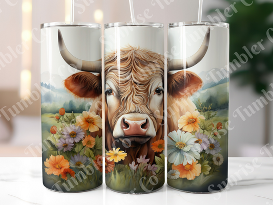 Cow Variety Part 2 - 20oz and 30oz Tumblers (Glow In The Dark Green And Blue Available)