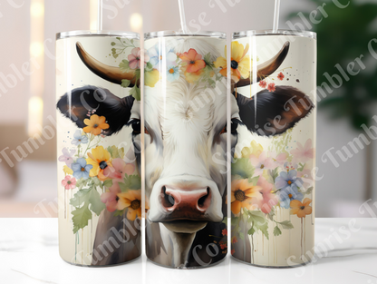 Cow Variety Part 2 - 20oz and 30oz Tumblers (Glow In The Dark Green And Blue Available)