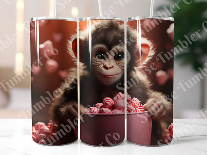 Monkey Variety - 20oz and 30oz Tumblers (Glow In The Dark Green And Blue Available)