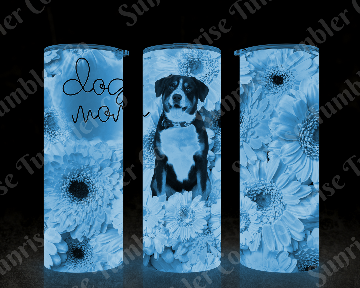 Dog Mom and Dog Dad Variety - 20 oz and 30 oz Tumblers (Glow In The Dark Option Available)