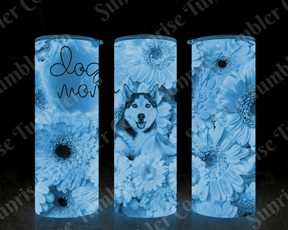 Dog Mom and Dog Dad Variety - 20 oz and 30 oz Tumblers (Glow In The Dark Option Available)