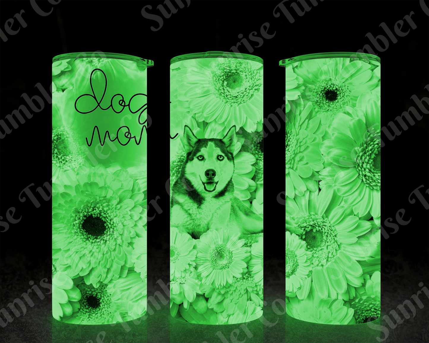 Dog Mom and Dog Dad Variety - 20 oz and 30 oz Tumblers (Glow In The Dark Option Available)