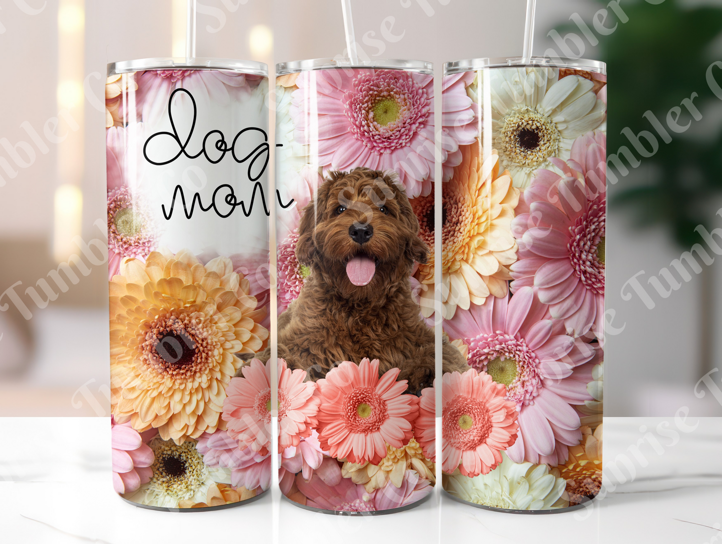 Dog Mom and Dog Dad Variety - 20 oz and 30 oz Tumblers (Glow In The Dark Option Available)