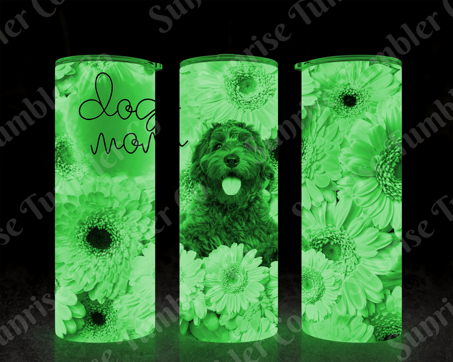 Dog Mom and Dog Dad Variety - 20 oz and 30 oz Tumblers (Glow In The Dark Option Available)