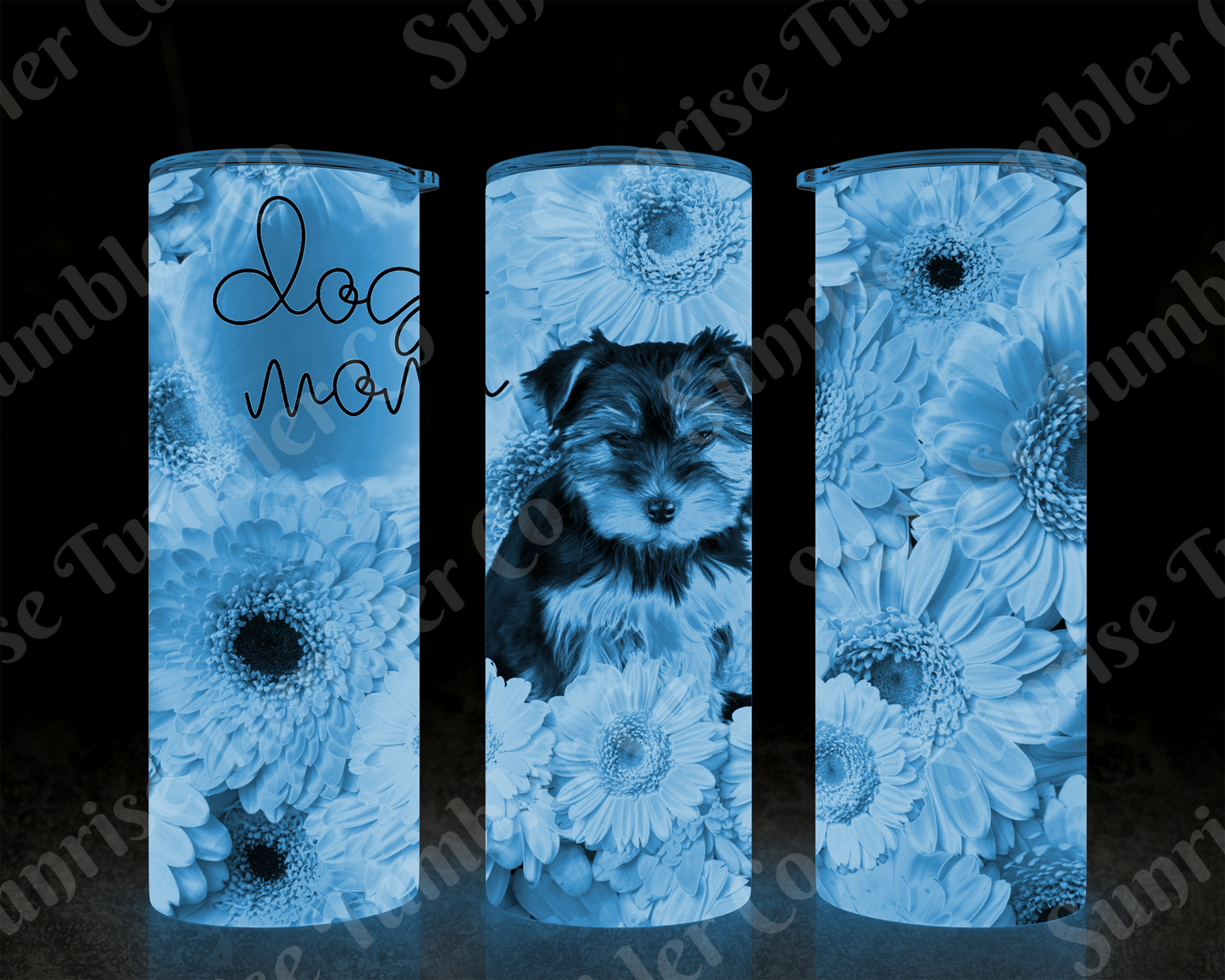 Dog Mom and Dog Dad Variety - 20 oz and 30 oz Tumblers (Glow In The Dark Option Available)